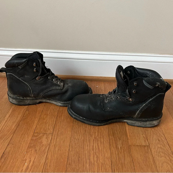 Timberland PRO Men's Pit Boss 6" Steel Toe Work Boot Heavy Duty Black Size 11.5 - Picture 6 of 8